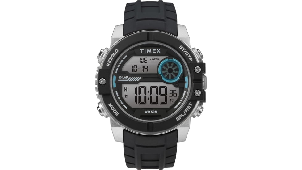 Timex Sport Digital Watch W/ Silicone Strap, TW5M34600