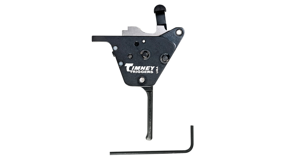 Timney Triggers CZ 457 Replacement Trigger, Straight, Black Oxide, CZ457-ST