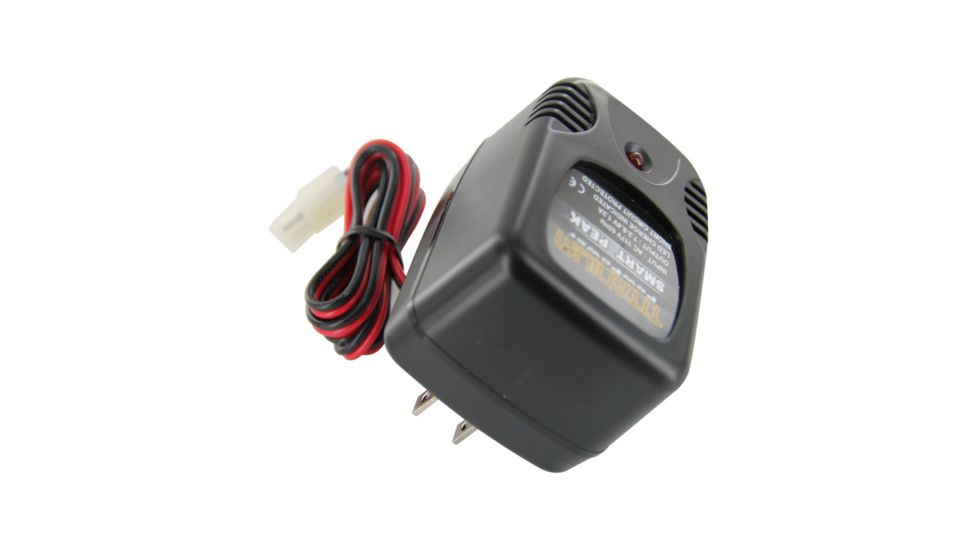 Titanium Smart Delta Peak Charger for NIMH/NICD 6-7 Cell 7.2v - 8.4v Battery Packs, Black, CH-485