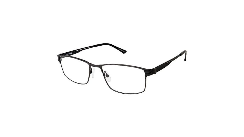 TLG NU024 Bifocal Prescription Eyeglasses - Frame Matte Navy, Size 55/17mm LYNU02403