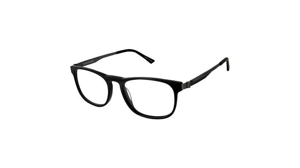 TLG NU025 Prescription Eyeglasses - Frame Blk / Gunmetal, Size 53/18mm LYNU02501