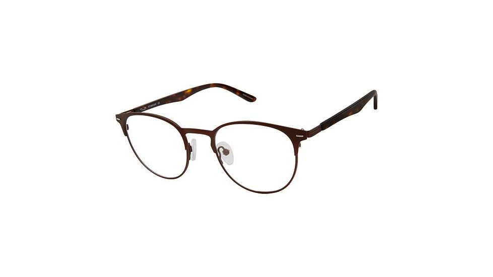 TLG NU027 Bifocal Prescription Eyeglasses - Frame BROWN HAVANA, Size 49/20mm LYNU02702