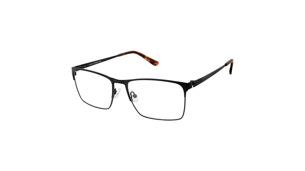 TLG NU028 Bifocal Prescription Eyeglasses - Frame MT BLACK, Size 58/16mm LYNU02801