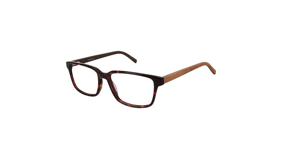 TLG NU032 Bifocal Prescription Eyeglasses - Frame TORTOISE, Size 55/16mm LYNU03202