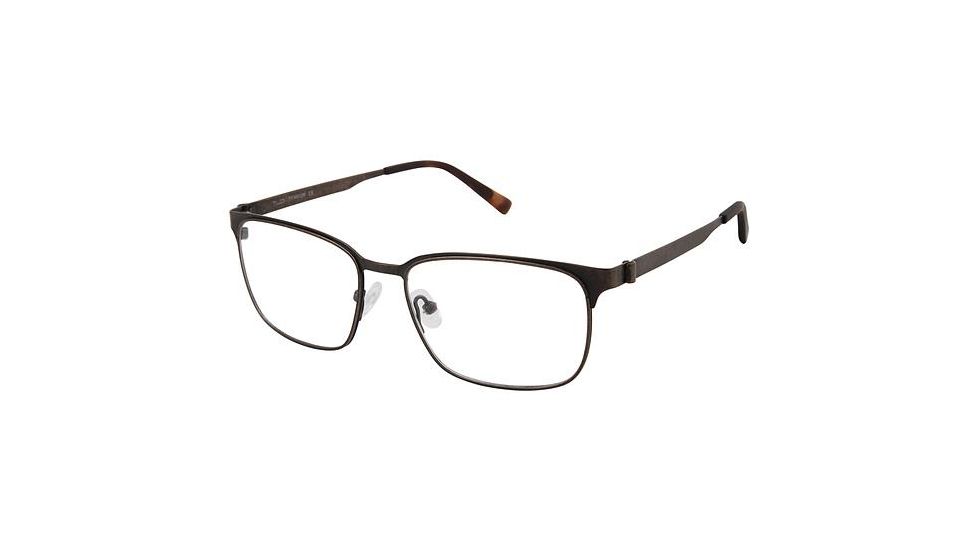 TLG NU034 Prescription Eyeglasses - Frame BROWN, Size 54/16mm LYNU03402