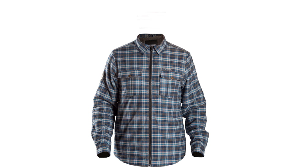TOBE Outerwear Padre Overshirt - Mens, Blue/Gray, XS, 310722-502-002