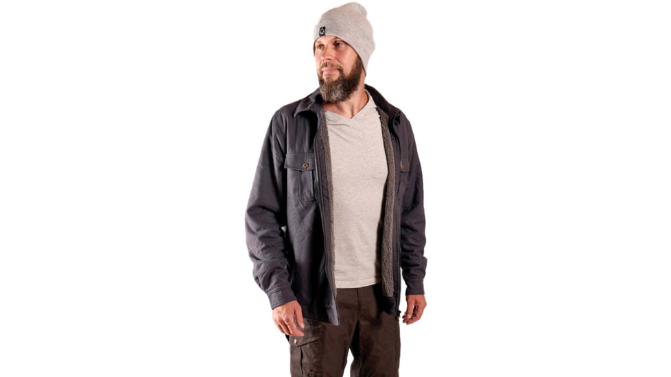 TOBE Outerwear Padre Overshirt - Mens, Gray, S, 310722-501-003