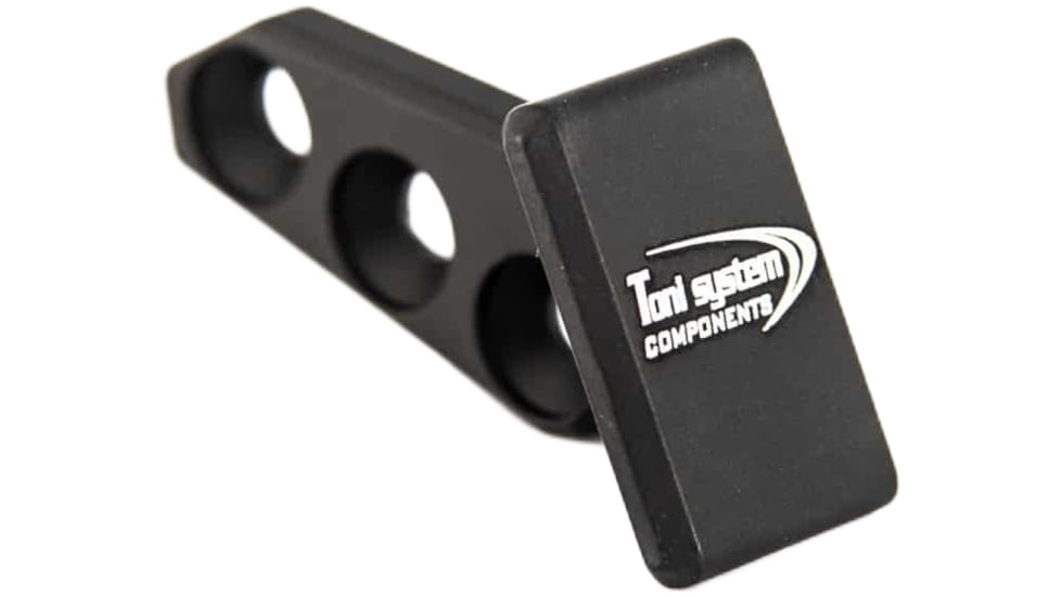 Toni System 3 Holes Thumb Rest, Left Side, Right Hand Shooter, Black, AD3SX-BK