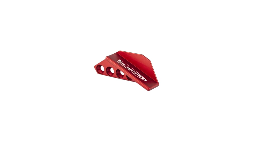 Toni System 4 Holes Thumb Rest, Left Side, Right Hand Shooter, Red, AD4SX-RE
