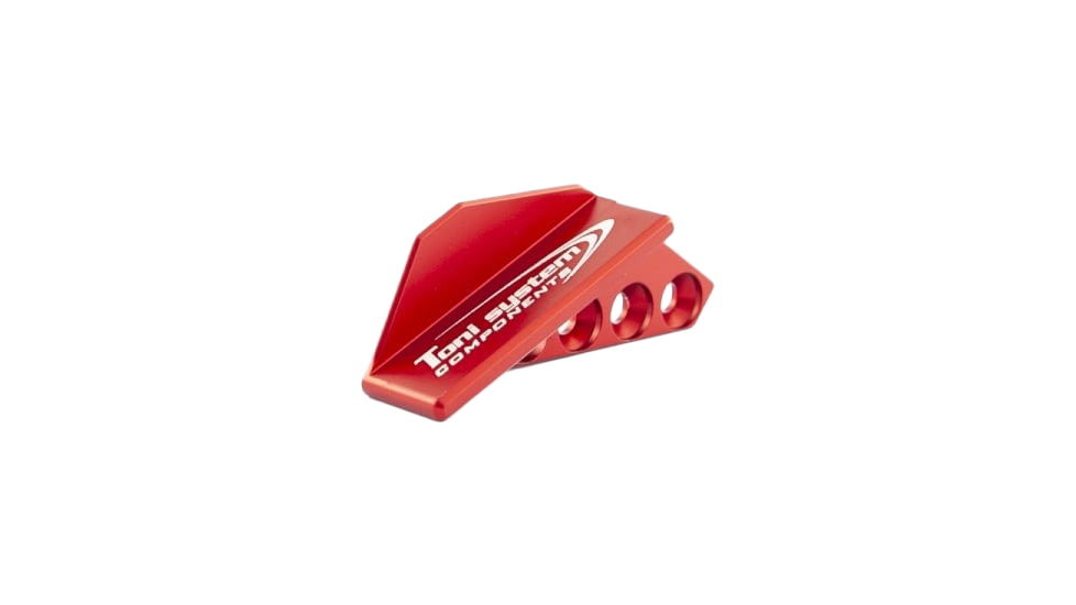 Toni System 4 Holes Thumb Rest, Right Side, Left Hand Shooter, Red, AD4DX-RE