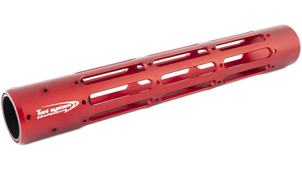 Toni System Ar9 Handguard 3 Slots - Length 263.25 mm - 10.36 In, Red, 9RM35N-RE