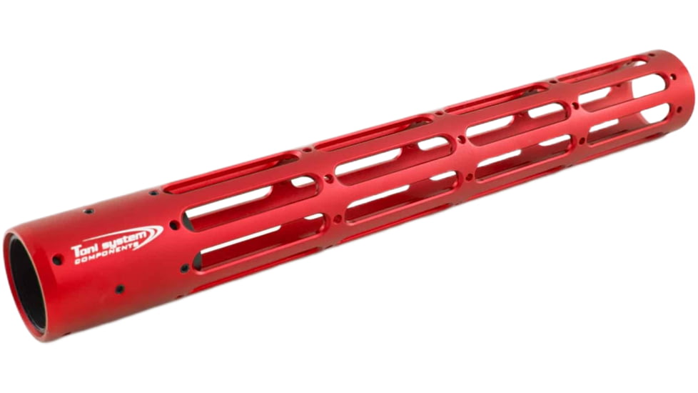 Toni System Ar9 Handguard 4 Slots - Length 310mm, Red, 9RM4N-RE