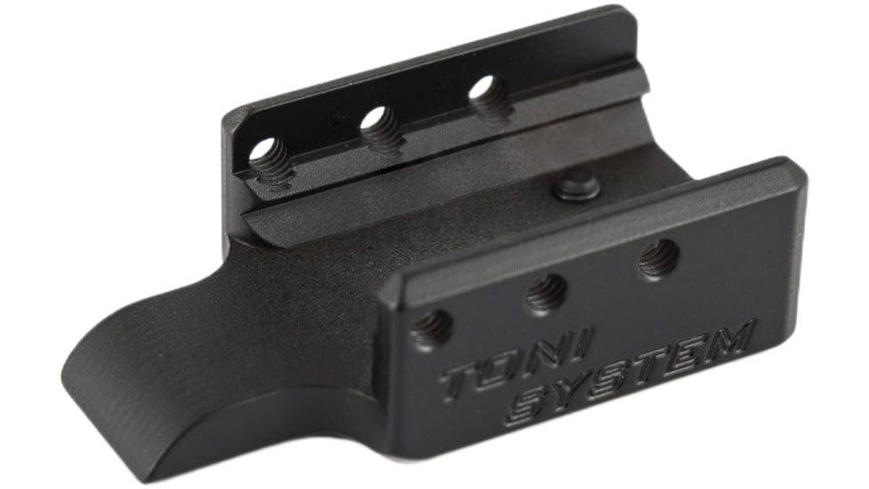 Toni System Brass Frame Weight for Glock 19X, Black, COTGL19-BK