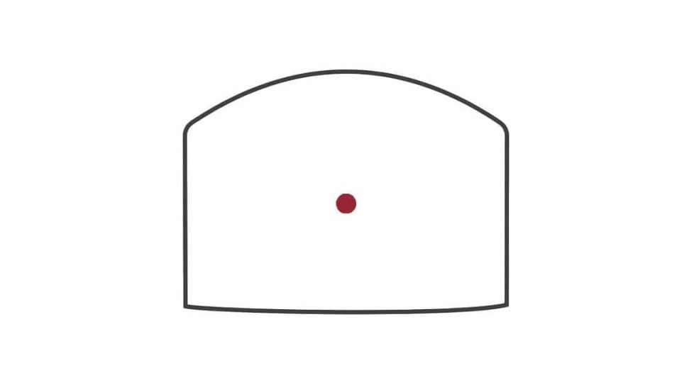 Toni System Zx6 Red Dot 6 Moa, Black, ZX6OPT