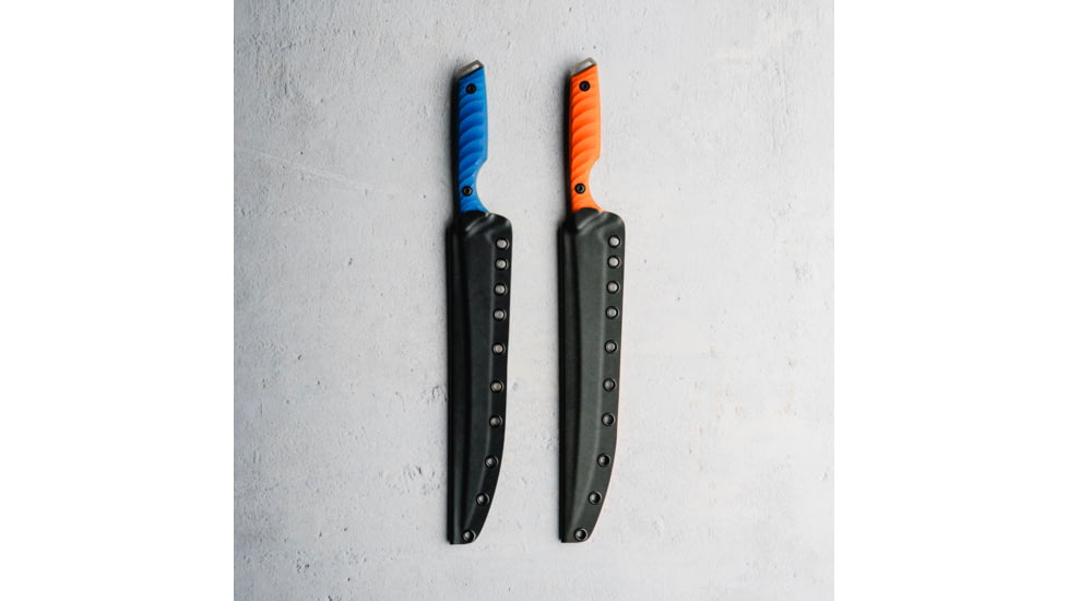 Toor Knives Avalaon Fixed Blade Knife, 9in, CPM 154 Steel, G10 Handle, Blaze Orange, Safety Orange, Avalon - Blaze Orange
