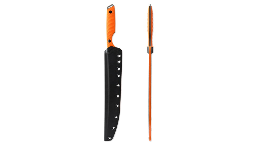 Toor Knives Avalaon Fixed Blade Knife, 9in, CPM 154 Steel, G10 Handle, Blaze Orange, Safety Orange, Avalon - Blaze Orange
