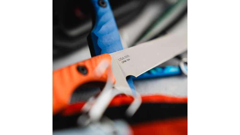 Toor Knives Avalaon Fixed Blade Knife, 9in, CPM 154 Steel, G10 Handle, Blaze Orange, Safety Orange, Avalon - Blaze Orange