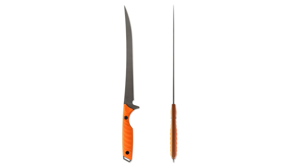 Toor Knives Avalaon Fixed Blade Knife, 9in, CPM 154 Steel, G10 Handle, Blaze Orange, Safety Orange, Avalon - Blaze Orange
