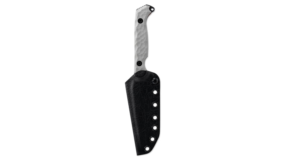 Toor Knives Darter T Fixed Knife, 4.25in, M4 Steel, G10 Handle, Disruptive Grey, Black Tru Hide, Darter T - Disruptive Grey