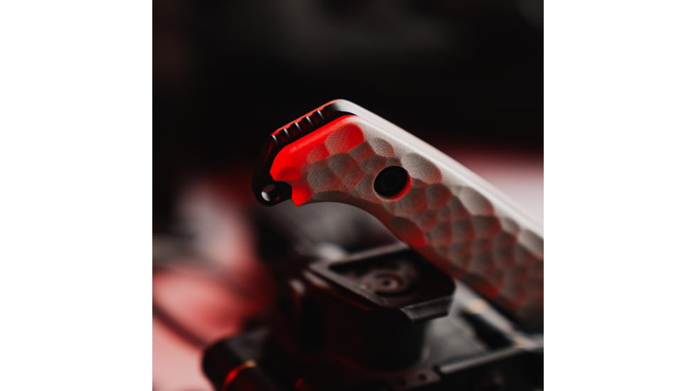 Toor Knives Darter T Fixed Knife, 4.25in, M4 Steel, G10 Handle, Shadow Black, Black Tru Hide, Darter T - Shadow Black