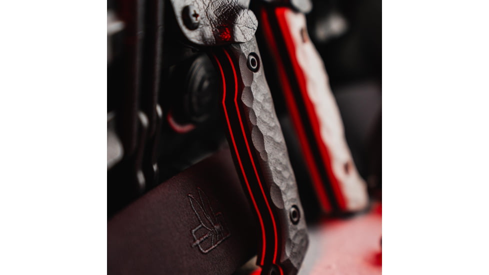 Toor Knives Darter T Fixed Knife, 4.25in, M4 Steel, G10 Handle, Shadow Black, Black Tru Hide, Darter T - Shadow Black