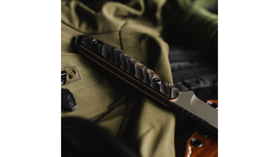 Toor Knives Field 3.0 Fixed Blade Knife, 3.6in, CPM 154, Ebony Handle, Spanish Moss, Field 3.0-Spanish Moss