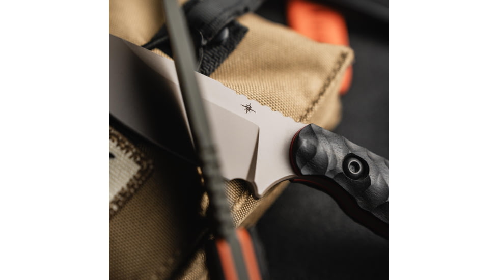 Toor Knives Field 3.0 Fixed Blade Knife, 3.625in, CPM 3V Steel, Drop Point, Ebony, Canyon Drab, Black Tru Hide, Field 3.0 - Canyon Drab