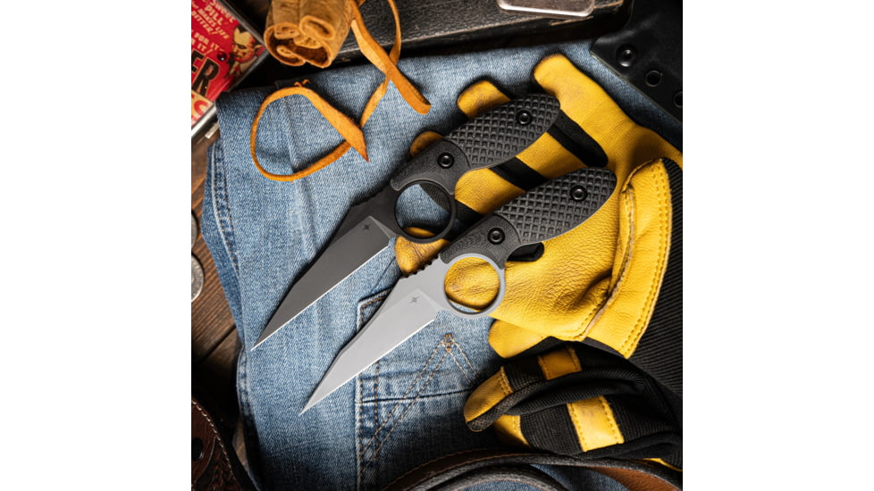 Toor Knives SOF Cortano Socom Fixed Blade Knives, 3.175in, CPM-M4, G10 Handle, Black