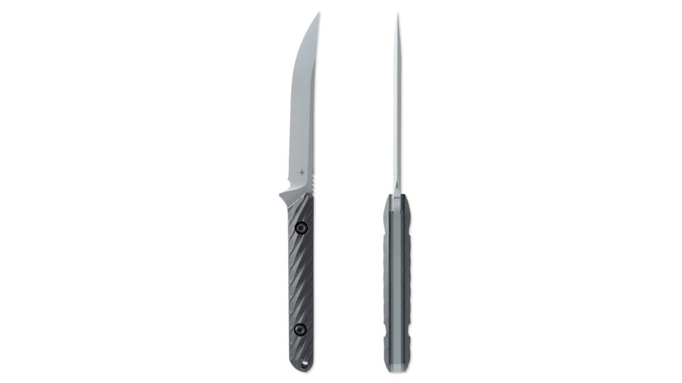 Toor Knives SOF Vespen Fixed Blade Knife, 4.3in, CPM M4 Blade, Modified Tanto Blade, G10, Black, Phantom Grey, Black, Vespen- Phantom Grey