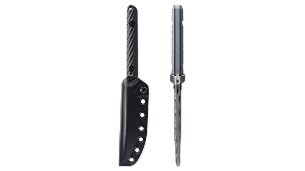 Toor Knives SOF Vespen Fixed Blade Knife, 4.3in, CPM M4 Blade, Modified Tanto Blade, G10, Black, Phantom Grey, Black, Vespen- Phantom Grey