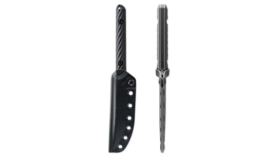 Toor Knives SOF Vespen Fixed Blade Knife, 4.3in, CPM M4 Blade, Modified Tanto Blade, G10, Black, Socom Black, Black, Vespen- Socom Black
