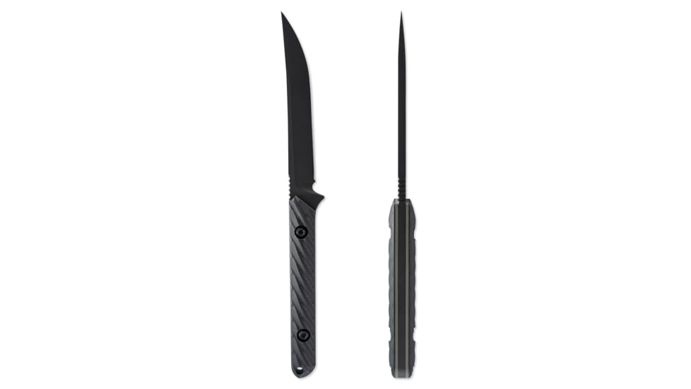 Toor Knives SOF Vespen Fixed Blade Knife, 4.3in, CPM M4 Blade, Modified Tanto Blade, G10, Black, Socom Black, Black, Vespen- Socom Black