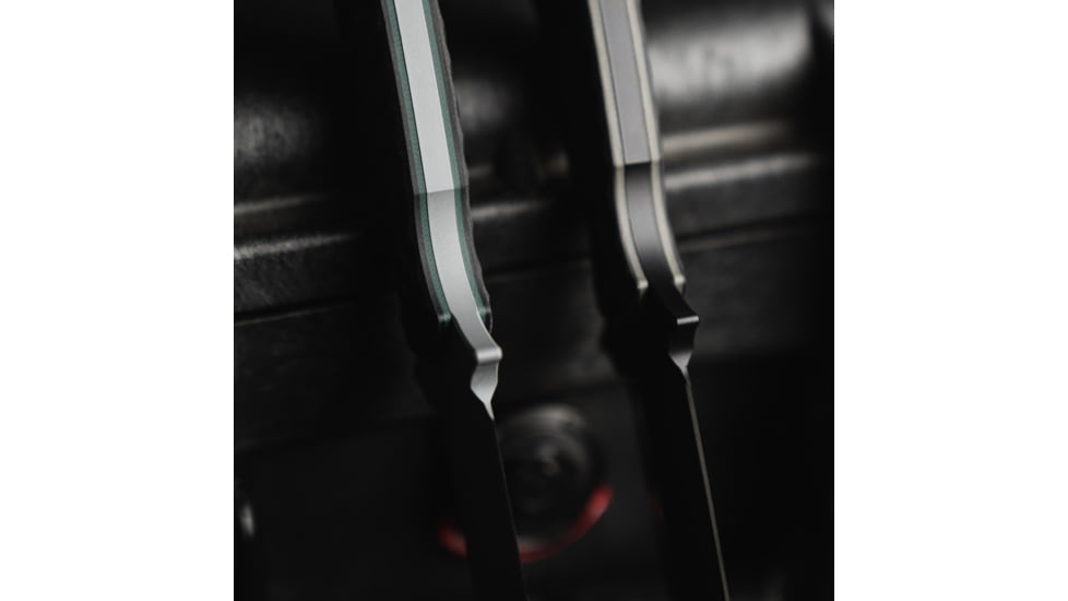 Toor Knives Specter Fixed Blade Knife, 4.75in, CPM M4 Steel, G10 Handle, Phantom Grey, Black Hydro Static, Specter - Phantom Grey
