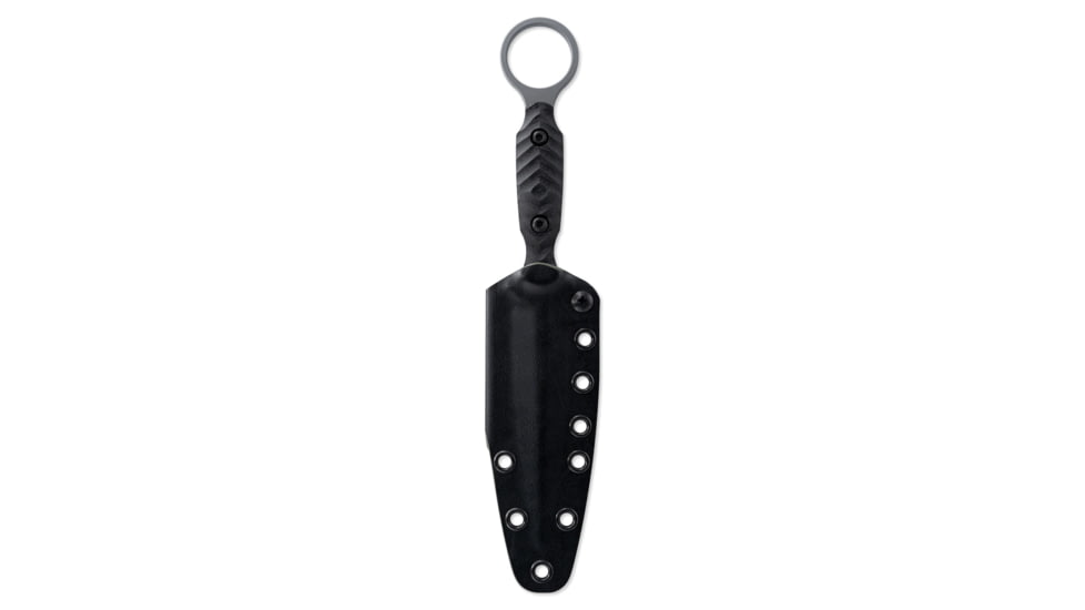 Toor Knives Specter R Fixed Blade Knife, 4.25in, CPM M4 Steel, G10 Handle, Phantom Grey, Black Hydro Static, Specter R - Phantom Grey