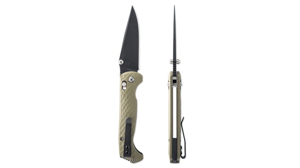 Toor Knives Toor Dropwing Folding Knife, 3.5in, CPM MagnaCut, Drop Point, G10, Ranger Green Handle, Dropwing - Ranger Green