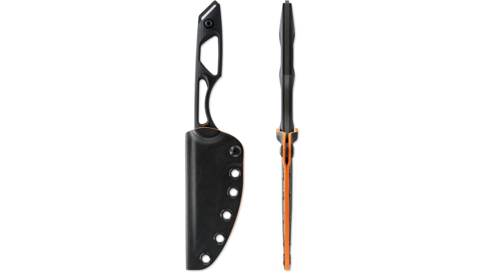 Toor Knives Willow Fixed Blade Knife, 3.75in, CPM 3V Steel, Black, G10, Spanish Moss, Willow - Spanish Moss
