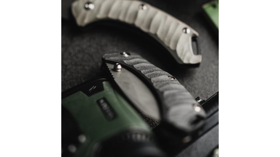 Toor Knives XT1 Charlie Folding Knives, Stealth, XT1-Charlie-Stealth