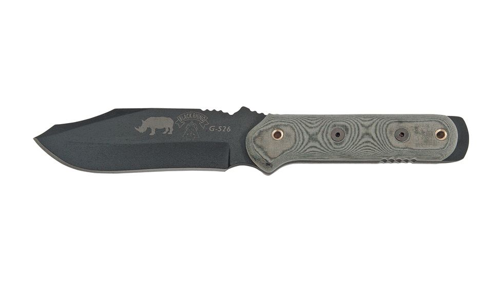 Tops Knives Black Rhino, Black TP101