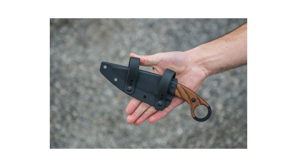 Tops Knives C.U.T 4.0 Fixed Blade Knife, Brown, 4.25in, CUT-40