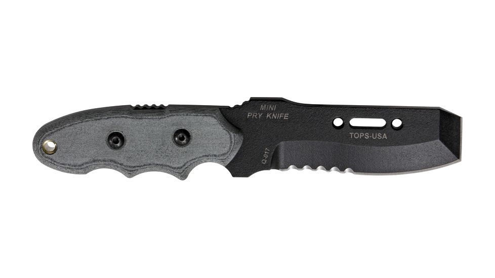 Tops Knives Mini Pry Knife Fixed Blade Knife TPMPK01