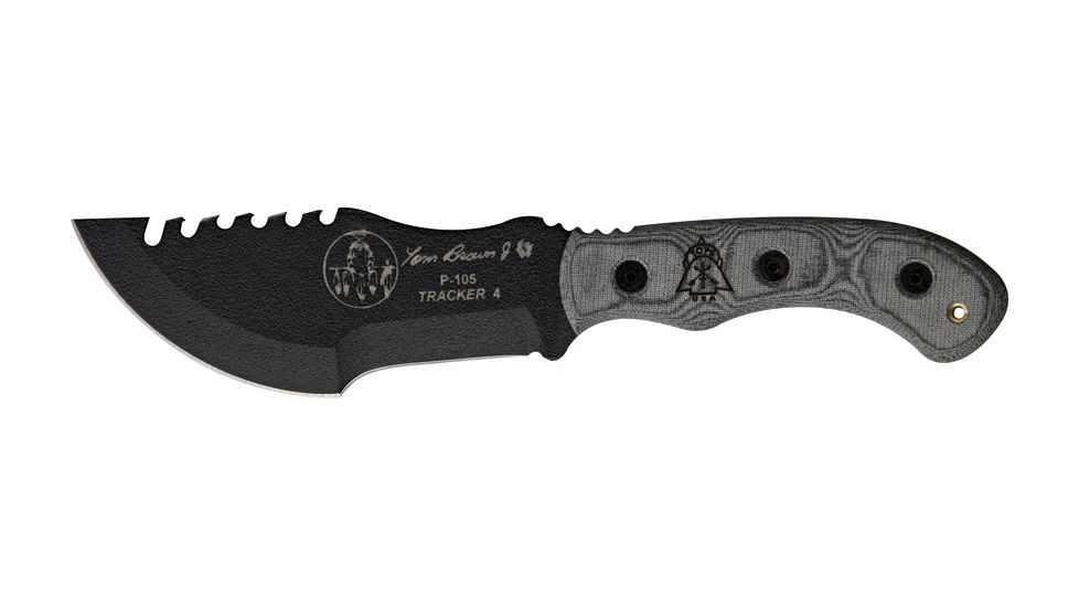 Tops Knives Mini Tom Brown Tracker Fixed Blade Knife TPTBT040
