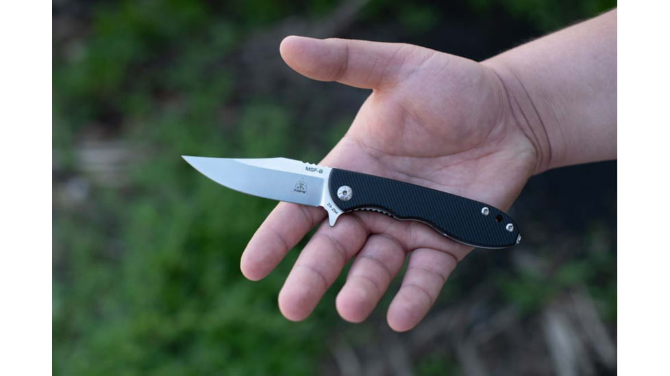TOPS Knives MSF Linerlock Black Elmax