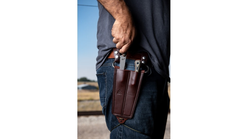 TOPS Knives Muley Combo Leather