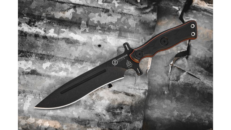 TOPS Knives Operator 7 Blackout Edition, Black, OP7-02