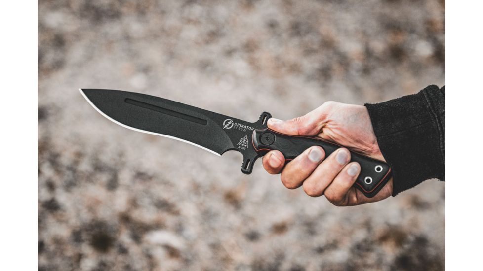 TOPS Knives Operator 7 Blackout Edition, Black, OP7-02