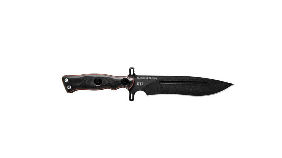 TOPS Knives Operator 7 Blackout Edition, Black, OP7-02