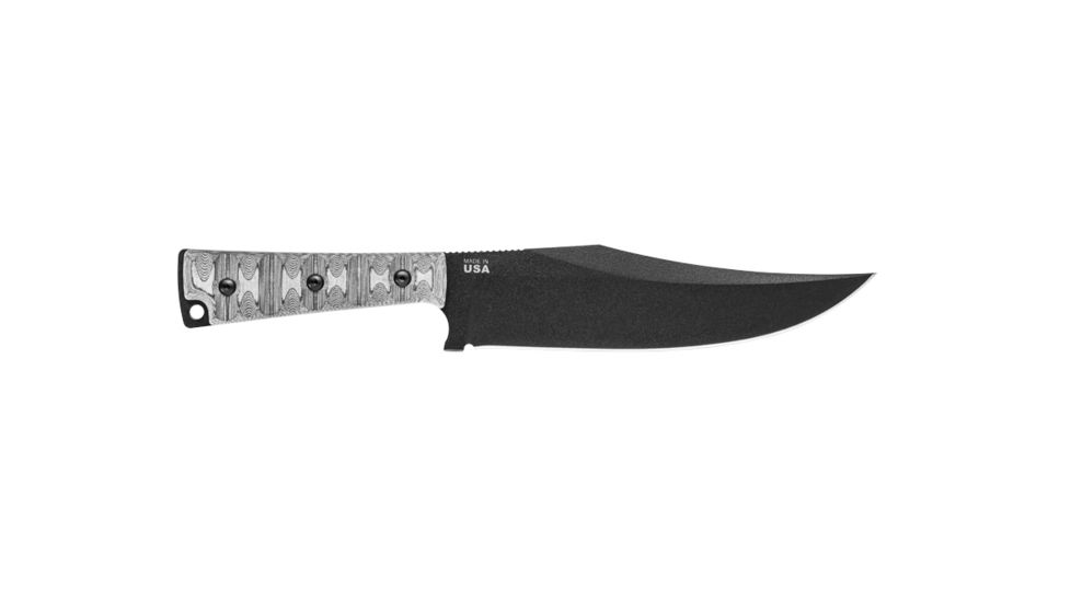 Tops Knives Prather War Bowie Fixed Blade Knife TPPWB01