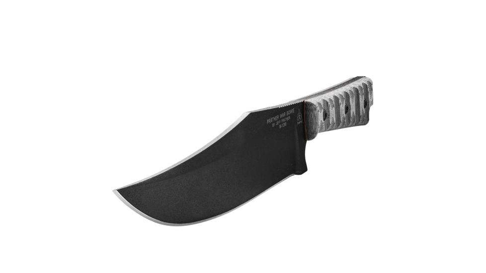 Tops Knives Prather War Bowie Fixed Blade Knife TPPWB01