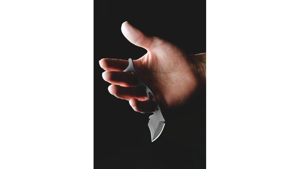 TOPS Knives Quickie Fixed Blade Knife, 1.63in, 1095 RC 56-58 Steel, Karambit QCK-01