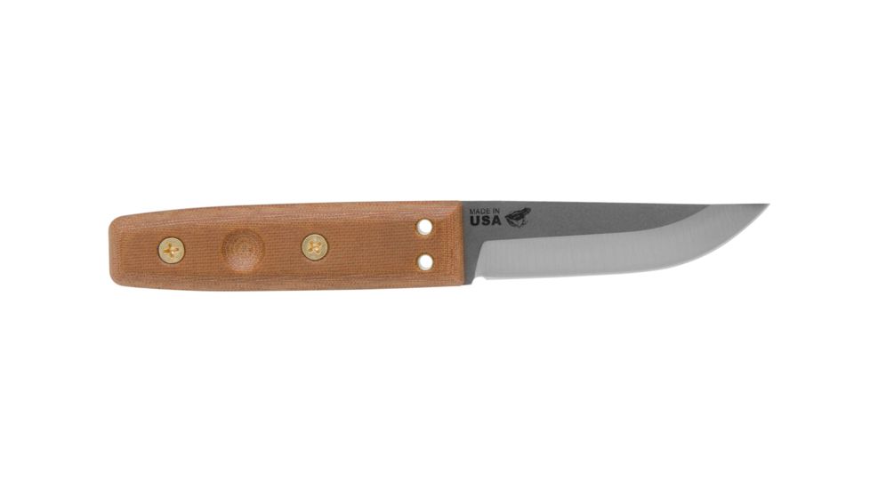 Tops Knives Tanimboca Puukko, Brown, TPUK-01